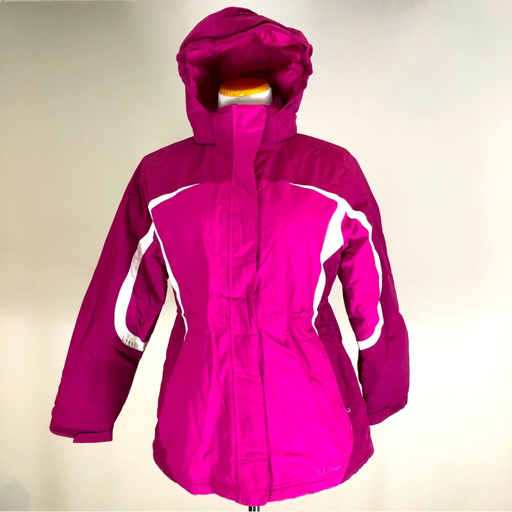 Girl LL BEAN Parka pink XL 18